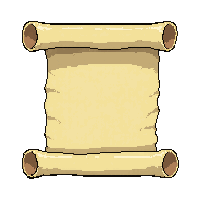 healing spell scroll  fully unfurled