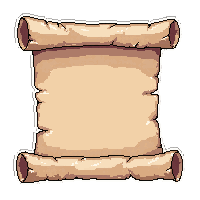 healing spell scroll  ink written script