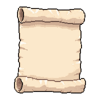 healing spell scroll  torn corner