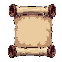 Necromancy Spell Scroll Ornate Decorated — free pixel art sprite from the Rpg Loot Scrolls collection, transparent PNG