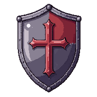 Heater Knight Shield  Vintage Antique — free pixel art sprite from Rpg Loot Shields