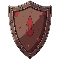 Kite Tall Shield  Blood Stained Battle Worn — free pixel art sprite from Rpg Loot Shields