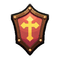 kite tall shield  holy blessed radiant