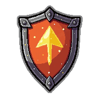 kite tall shield  magical glowing