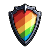 kite tall shield  mythic rainbow tier