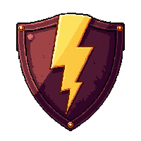 ornate ceremonial  lightning charged crackling