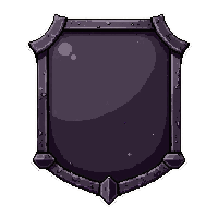 pavise large rectangular  cursed dark