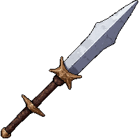 barbed war spear brand new pristine