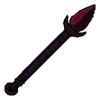 harpoon hooked spear cursed dark