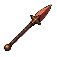 harpoon hooked spear holy blessed radiant