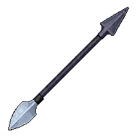 harpoon hooked spear shadow touched ethereal