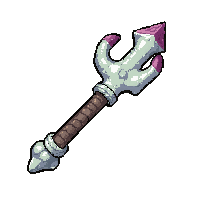 bone necromancer staff  brand new pristine