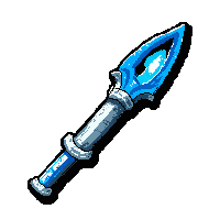 bone necromancer staff  rare blue tier