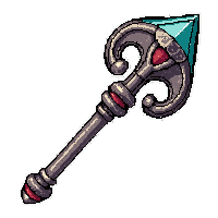 bone necromancer staff  vintage antique
