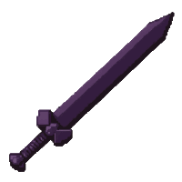 Broadsword Wide Blade  Epic Purple Tier — free pixel art sprite from Rpg Loot Swords