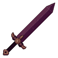 broadsword wide blade poison coated venomous