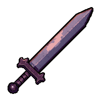 estoc piercing thrust blade magical glowing