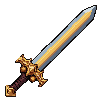 falchion single edge chopper holy blessed radiant