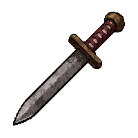 katana curved blade ancient weathered