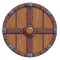 rpg wooden round shield simple 001 2026 03 03T11 56 01
