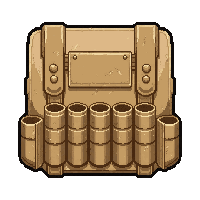 ammo belt bandolier  desert tan sand