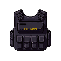 ammo belt bandolier  matte black standard