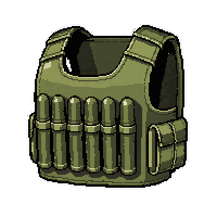 ammo belt bandolier  olive drab green