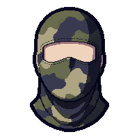 balaclava mask  camouflage patterned