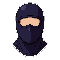 balaclava mask  custom modified