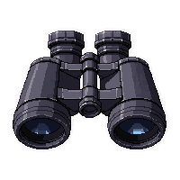 binoculars tactical  damaged but functional