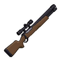 Bow Compound Modern  Extended Magazine — free pixel art sprite from Runner Action Weapons