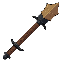 Bow Compound Modern  Worn Battle Scarred — free pixel art sprite from Runner Action Weapons