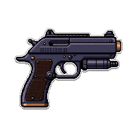 brass knuckles spiked  laser sight equipped