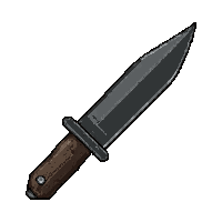 combat knife tactical  holographic sight