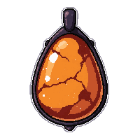 amber insect pendant  pristine polished