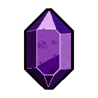 amethyst crystal pendant  blessed holy