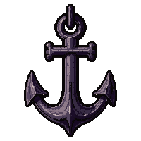 anchor sea amulet  cursed shadowy