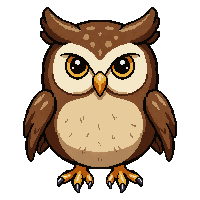 brown owl  magical sparkle