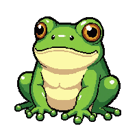 green tree frog  magical sparkle