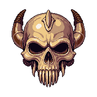 bone skull armor  ornate decorated