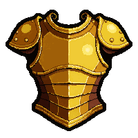 Bronze Scale Armor  Polished Gleaming — free pixel art sprite from Runner Armor