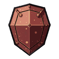 diamond crystal armor  rusty ancient