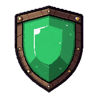 emerald enchanted mail  simple plain