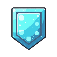 frost ice plate  enchanted glowing