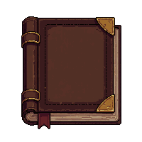 ancient grimoire  pristine new leather