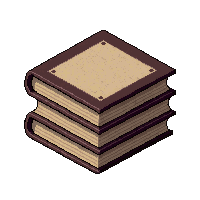 ancient grimoire  stacked pile
