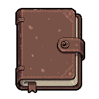 diary journal small  dusty old aged