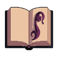 encyclopedia heavy  open pages spread