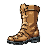 bone skeleton boots  brand new polished