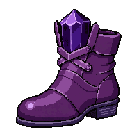 crystal gem boots  cursed dark